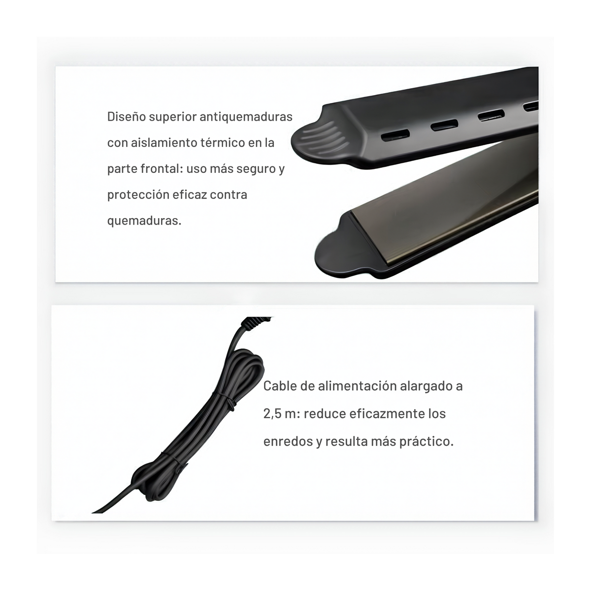 ✨ LISSÉRA™ — Plancha de Vapor Profesional