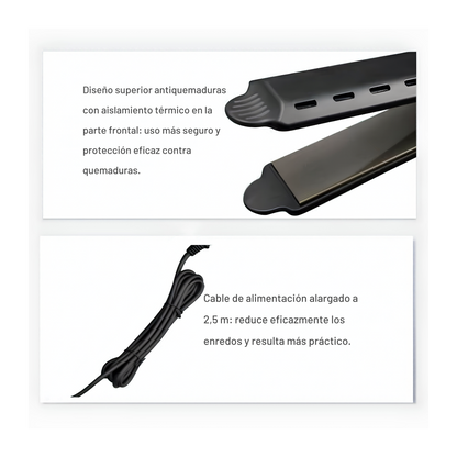 ✨ LISSÉRA™ — Plancha de Vapor Profesional