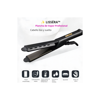 ✨ LISSÉRA™ — Plancha de Vapor Profesional