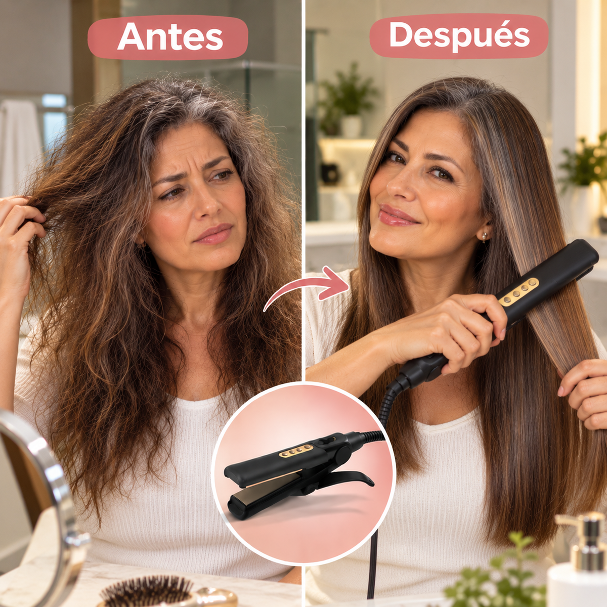 ✨ LISSÉRA™ — Plancha de Vapor Profesional